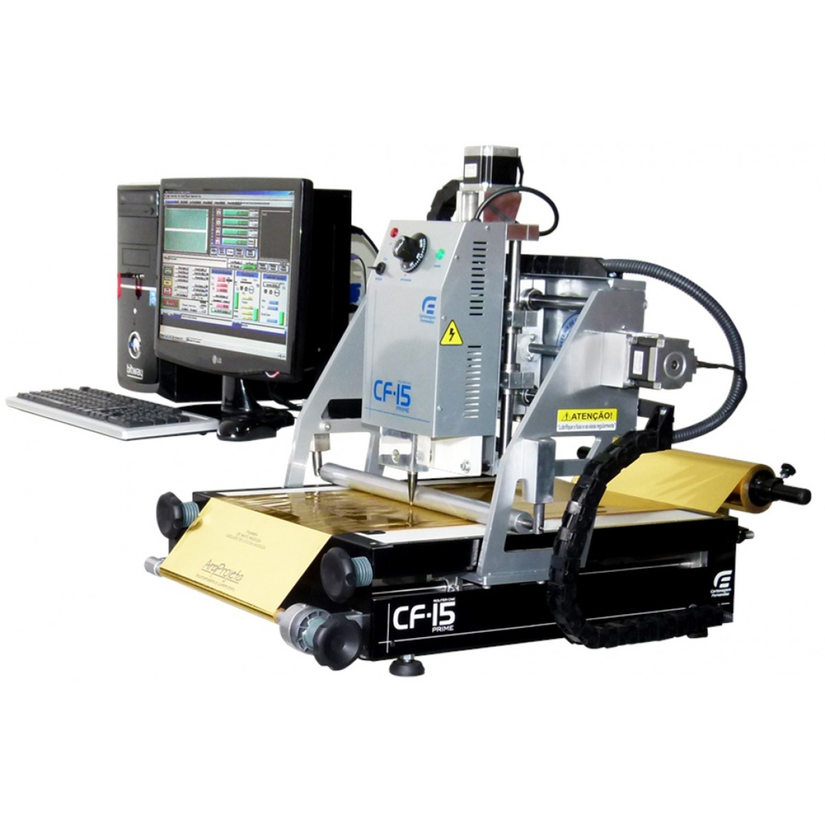 Maquina de Gravação Digital Hot Stamping CF-15